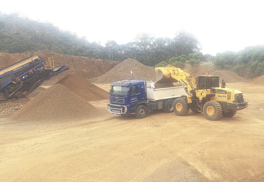 Earthmoving and quarry supplies