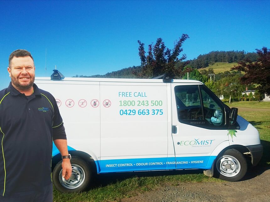 Meet Jeremy, your local Ecomist Tasmania pest control operator
