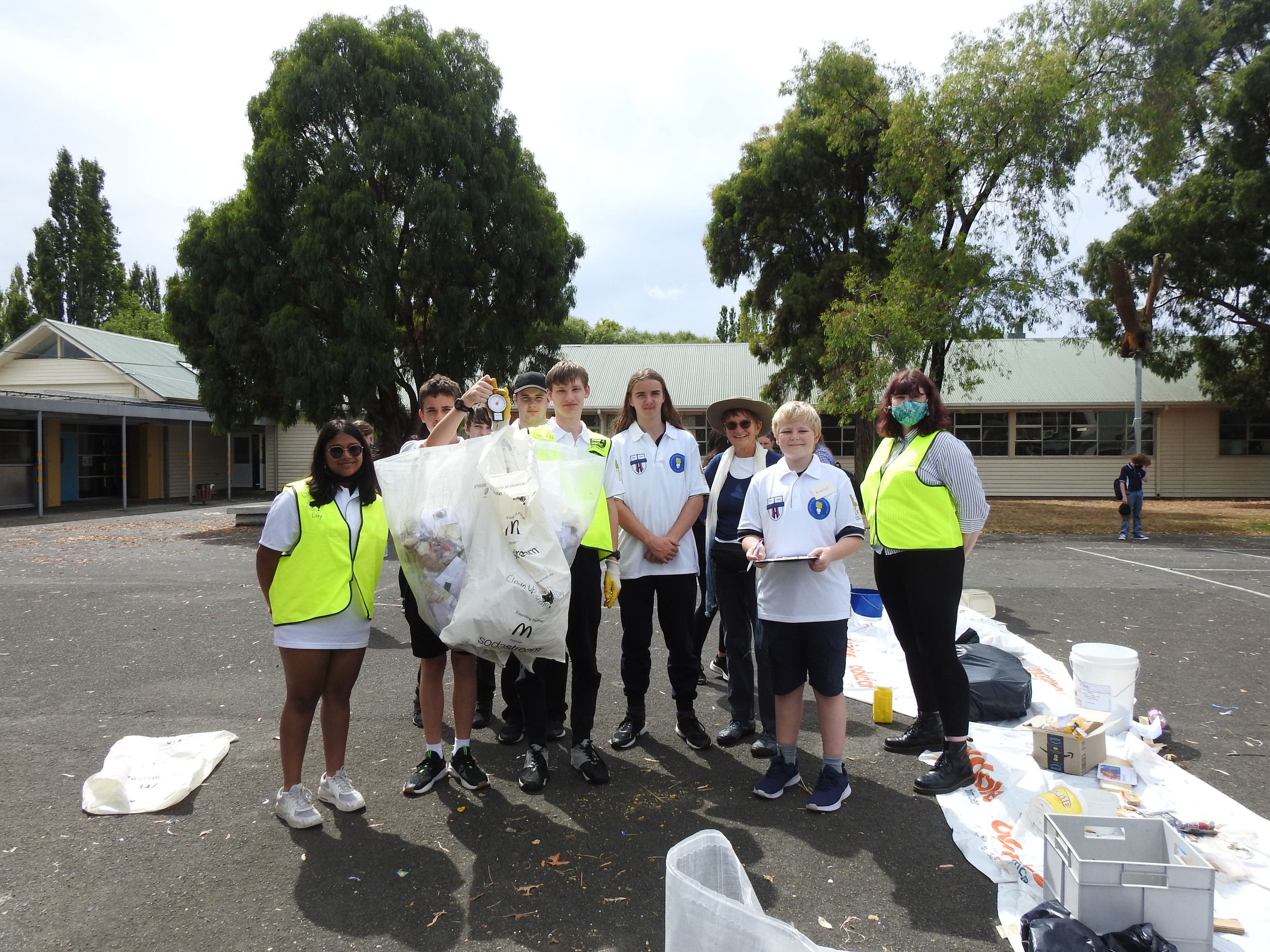 Huonville High cleans up