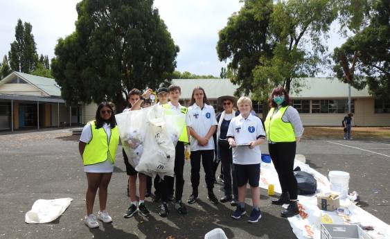 Huonville High cleans up