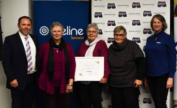 Suicide prevention in Huon recognised