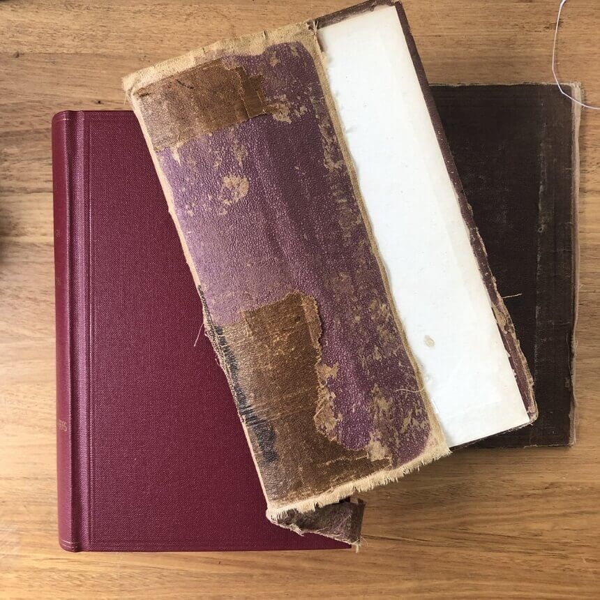 Are your books falling apart? Have them restored